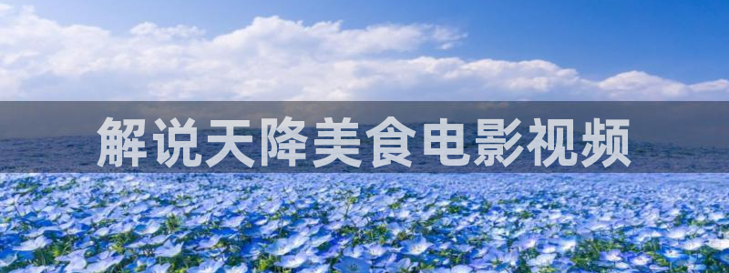 神马影院电影院：解说天降美食电影视频