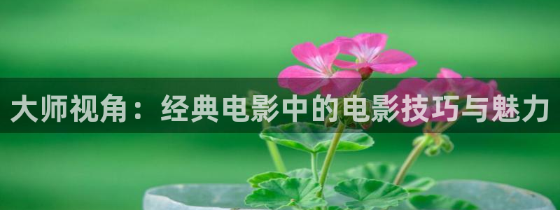 神马电影网秋霞网址：大师视角：经典电影中的电影技巧与魅力