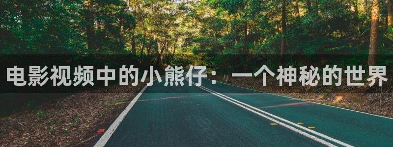 神马达达兔影院尤物：电影视频中的小熊仔：一个神秘的世界